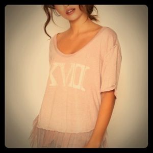 We The Free XVII Pretty Punk Tulle tee